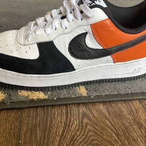 Texas Longhorn Burnt Orange Nike Air Force 1 mens 10